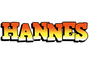 Hannes sunset logo