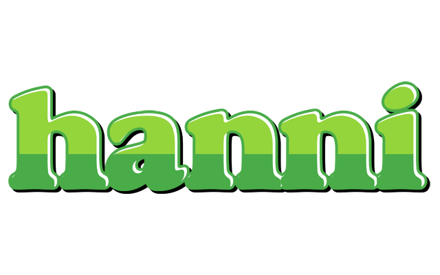 Hanni apple logo