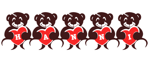 Hanni bear logo