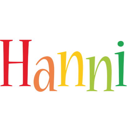 Hanni birthday logo