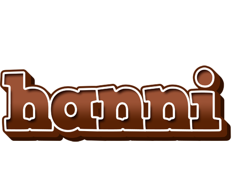 Hanni brownie logo