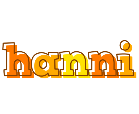 Hanni desert logo