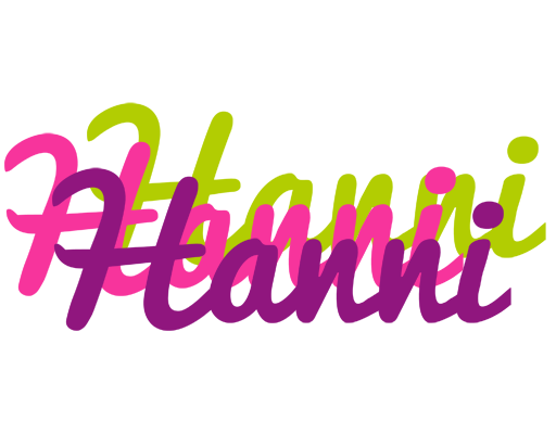 Hanni flowers logo