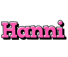 Hanni girlish logo