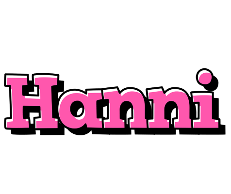 Hanni girlish logo