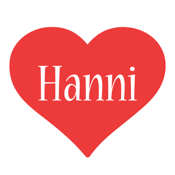 Hanni love logo