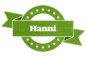 Hanni natural logo