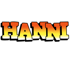 Hanni sunset logo