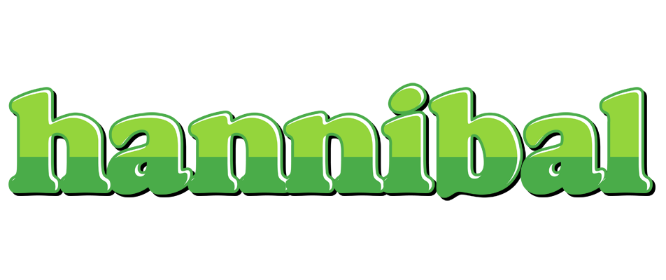 Hannibal apple logo