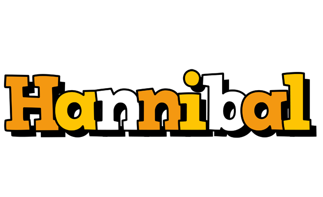 Hannibal cartoon logo