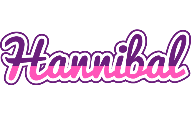 Hannibal cheerful logo