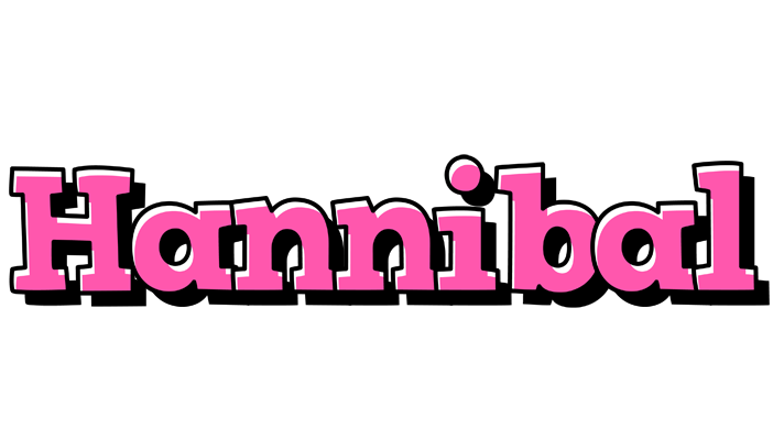 Hannibal girlish logo