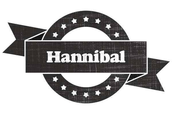 Hannibal grunge logo