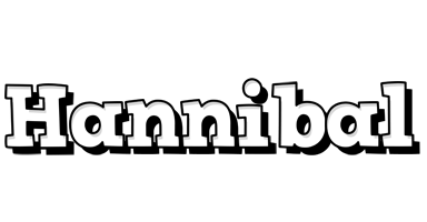 Hannibal snowing logo