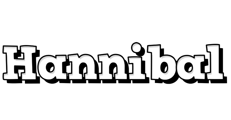 Hannibal snowing logo