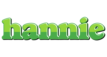 Hannie apple logo