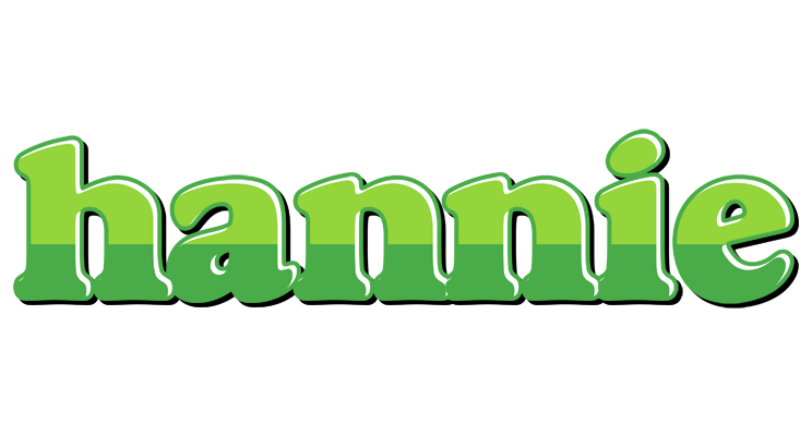 Hannie apple logo