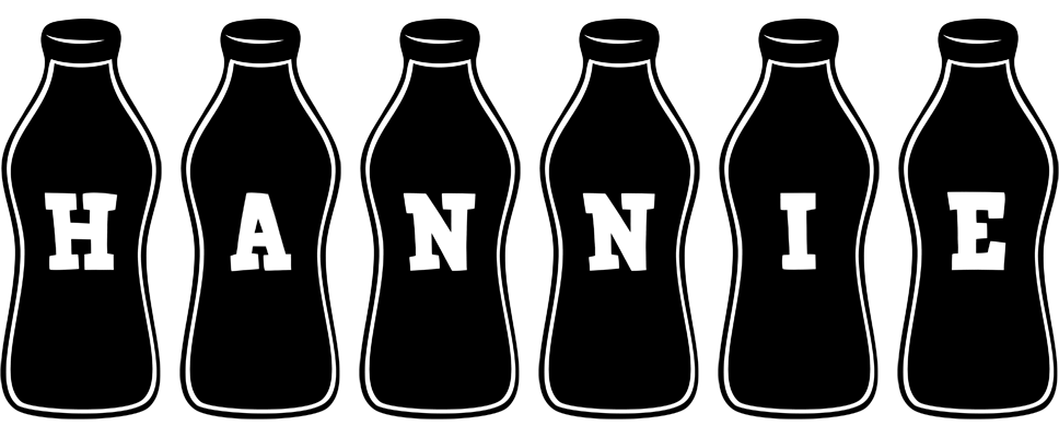 Hannie bottle logo