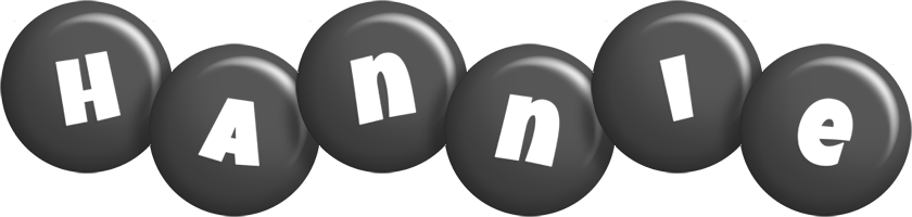 Hannie candy-black logo