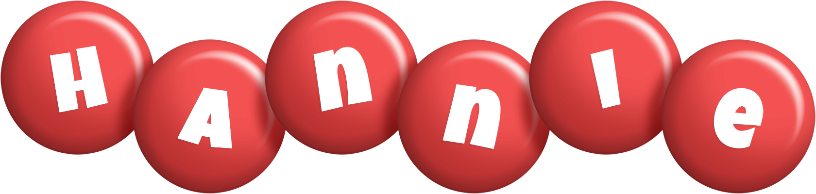 Hannie candy-red logo