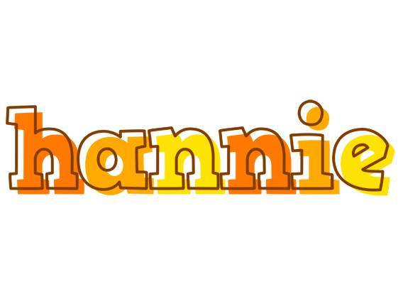 Hannie desert logo