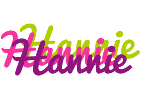 Hannie flowers logo