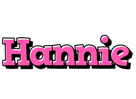Hannie girlish logo