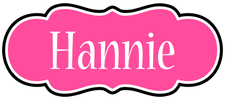 Hannie invitation logo