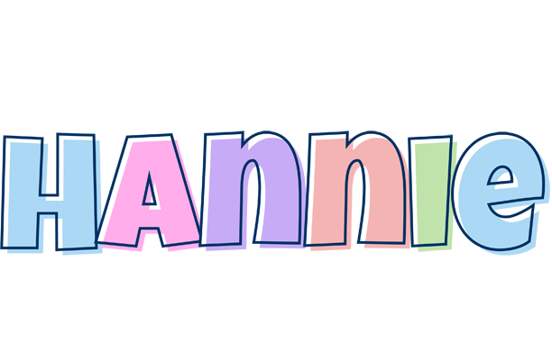 Hannie pastel logo