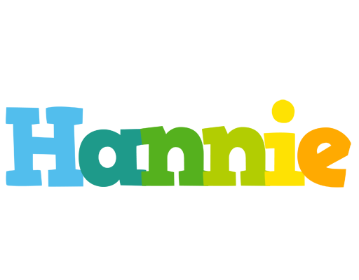 Hannie rainbows logo