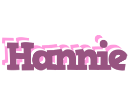 Hannie relaxing logo