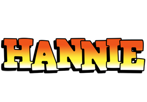 Hannie sunset logo