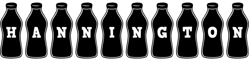 Hannington bottle logo