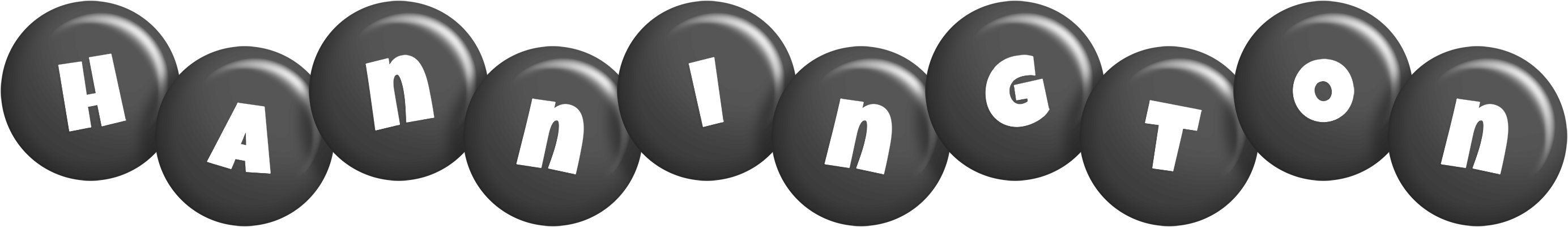 Hannington candy-black logo