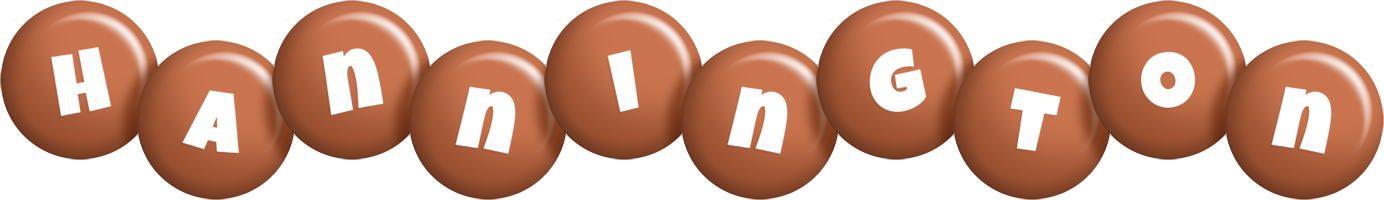 Hannington candy-brown logo