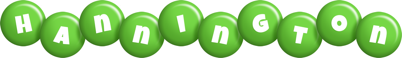 Hannington candy-green logo