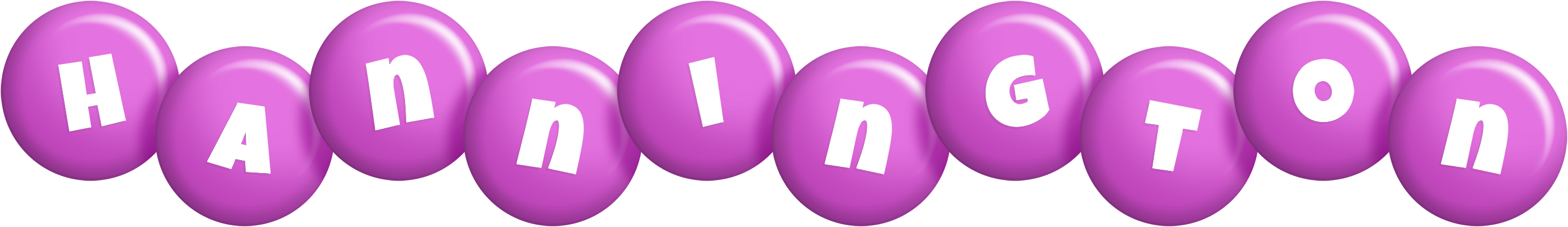 Hannington candy-purple logo