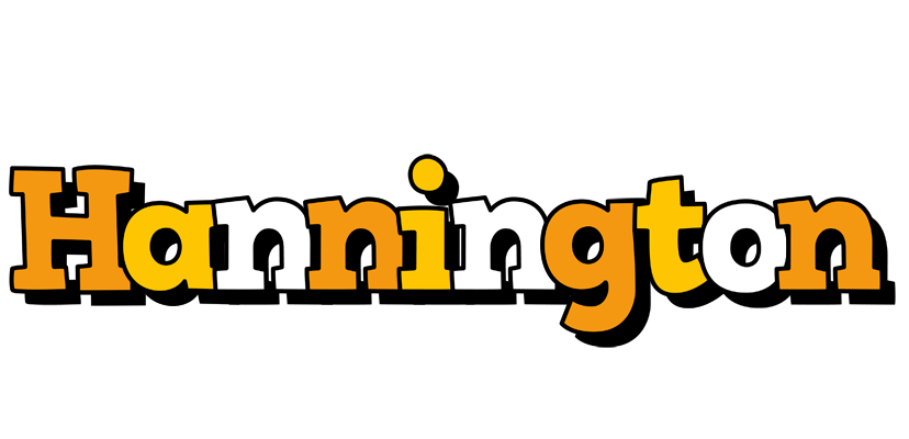 Hannington cartoon logo