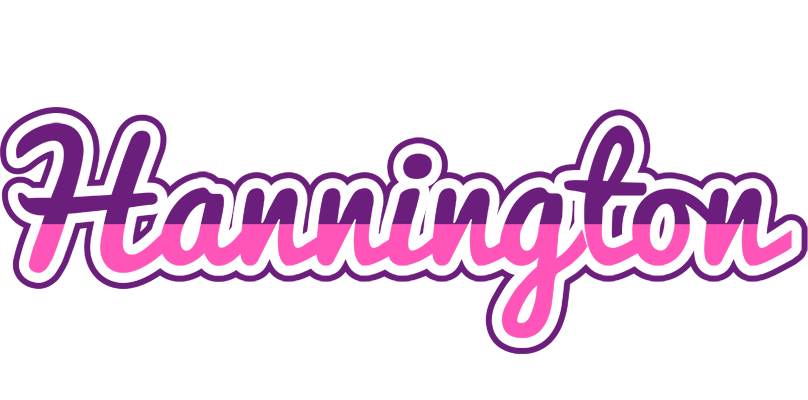 Hannington cheerful logo