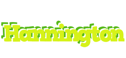 Hannington citrus logo