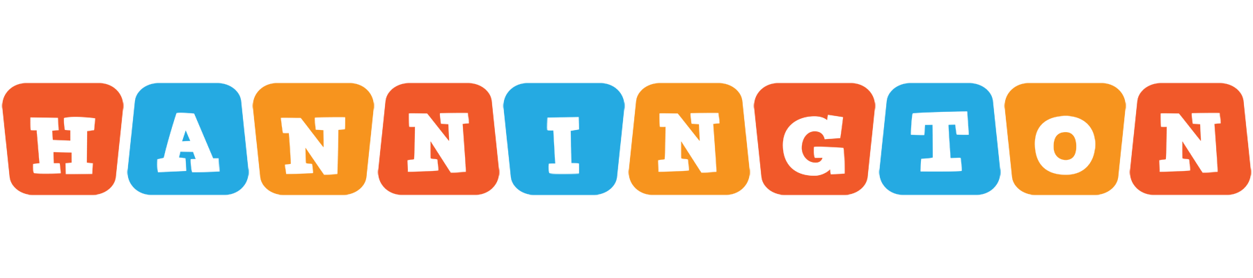 Hannington comics logo