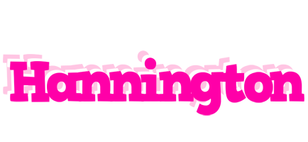 Hannington dancing logo