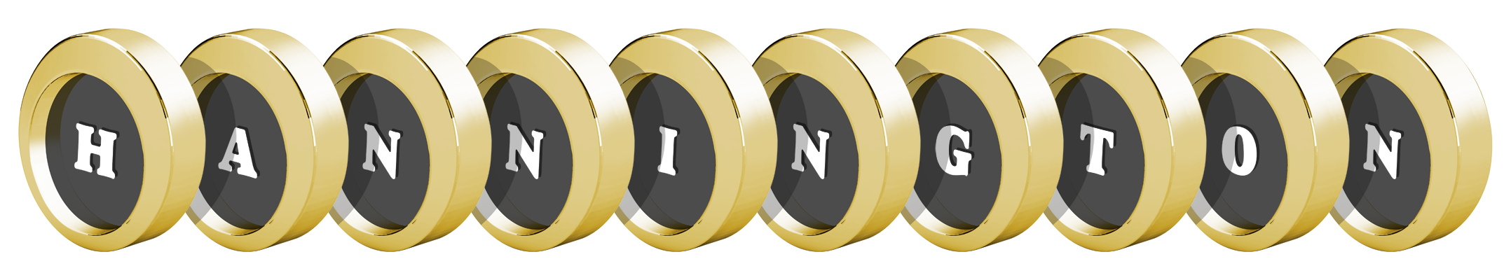 Hannington gold logo