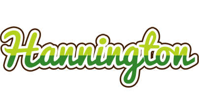 Hannington golfing logo