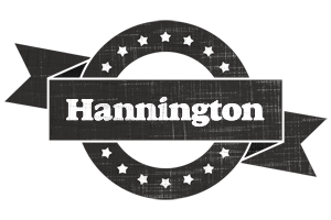 Hannington grunge logo