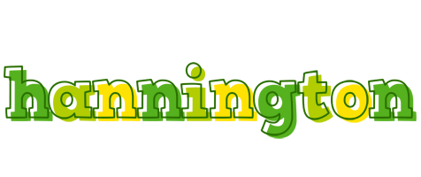 Hannington juice logo