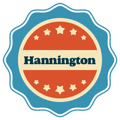 Hannington labels logo