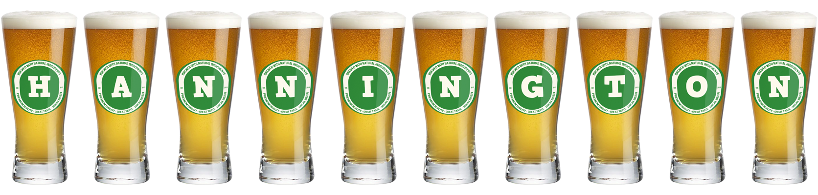 Hannington lager logo