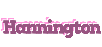 Hannington relaxing logo