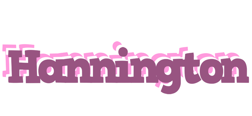 Hannington relaxing logo